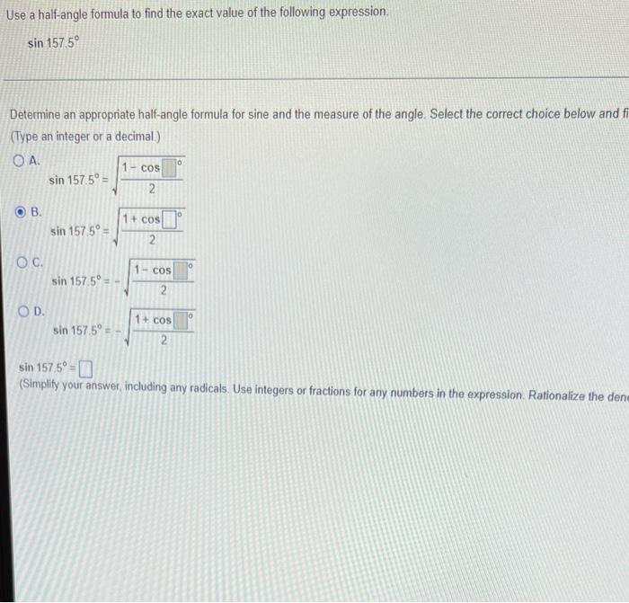 solved-use-a-half-angle-formula-to-find-the-exact-value-of-chegg