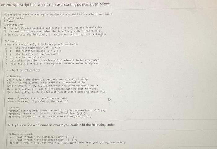 Solved Discuss writing a symbolic code to verify one of the | Chegg.com