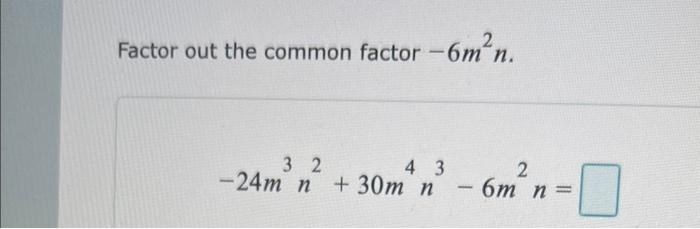 m 3 6m 2 11m 6 0 factor