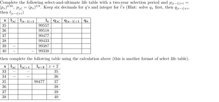 Solved 36 37 38 39 Complete The Following Chegg Com
