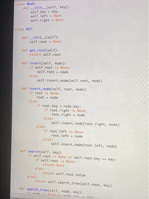 Solved In this question, you are required to complete the | Chegg.com