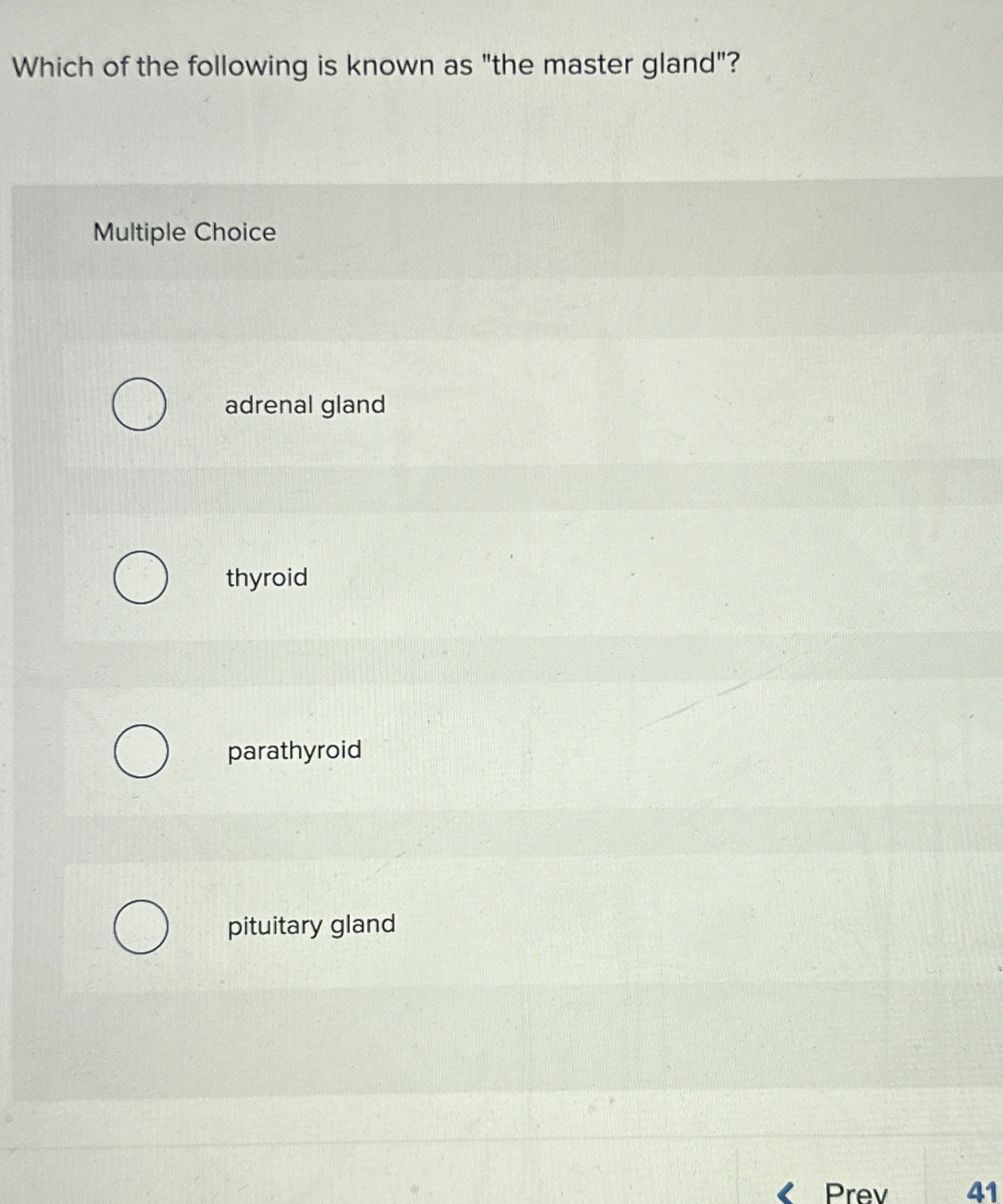 Solved Which of the following is known as "the master