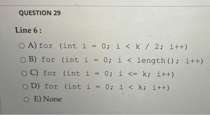 Solved QUESTION 28 Question 4: Write the method public void | Chegg.com