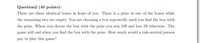 Solved Question2 (40 points): There are three identical | Chegg.com