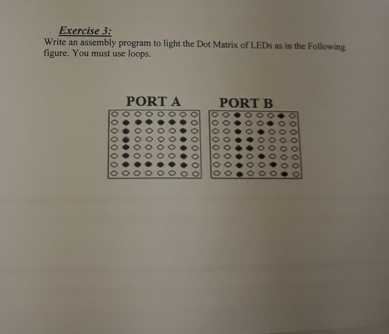 Solved i want assembly code to this exercise where we get | Chegg.com