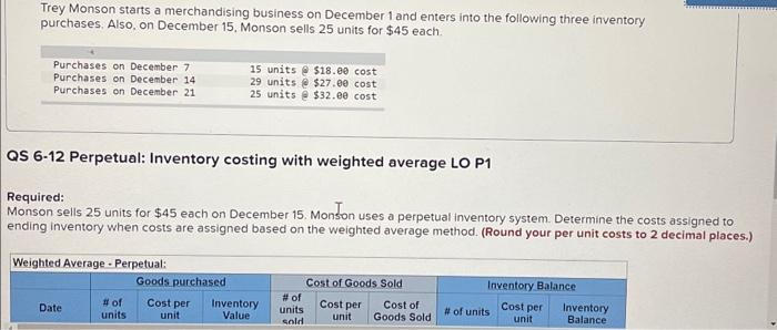 Solved Need to solve this with weighted average method | Chegg.com