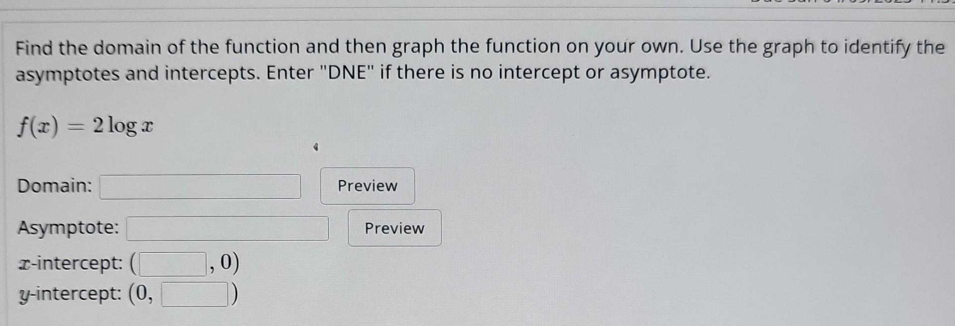 how do you find the domain of a function without a graph
