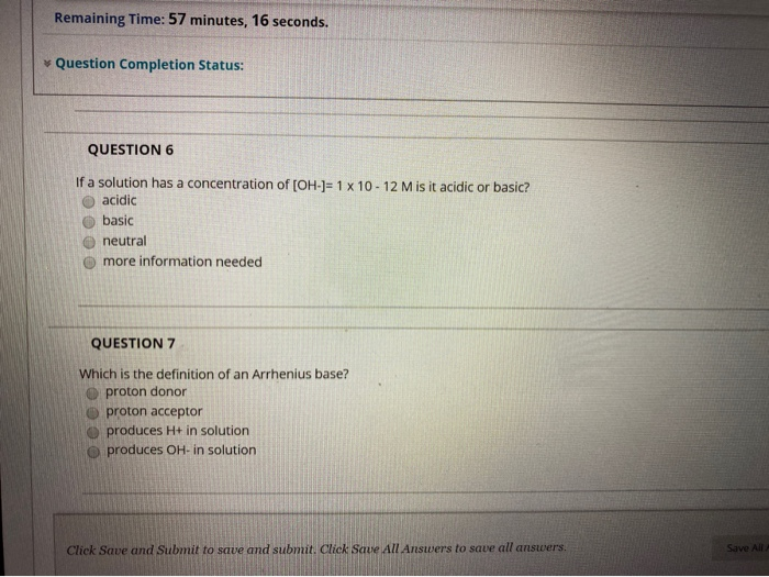 Solved Remaining Time: 57 minutes, 16 seconds. Question | Chegg.com