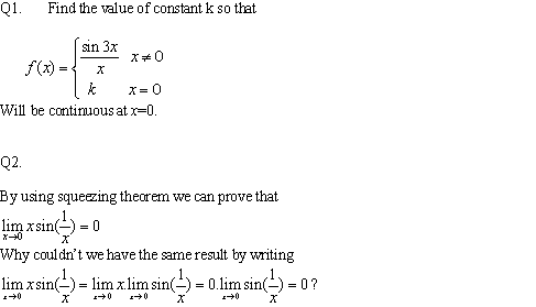 Solved Find The Value Of Constant K So That F X Sin 3 Chegg Com