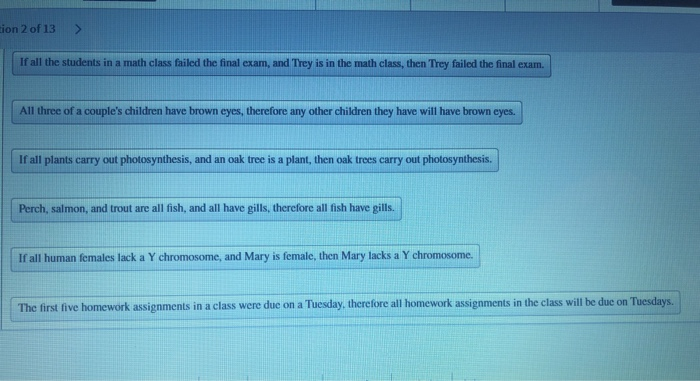 Solved Classify Each Example As Inductive Reasoning Or Chegg Solved Classify Each Example As Inductive Reasoning Or Chegg
