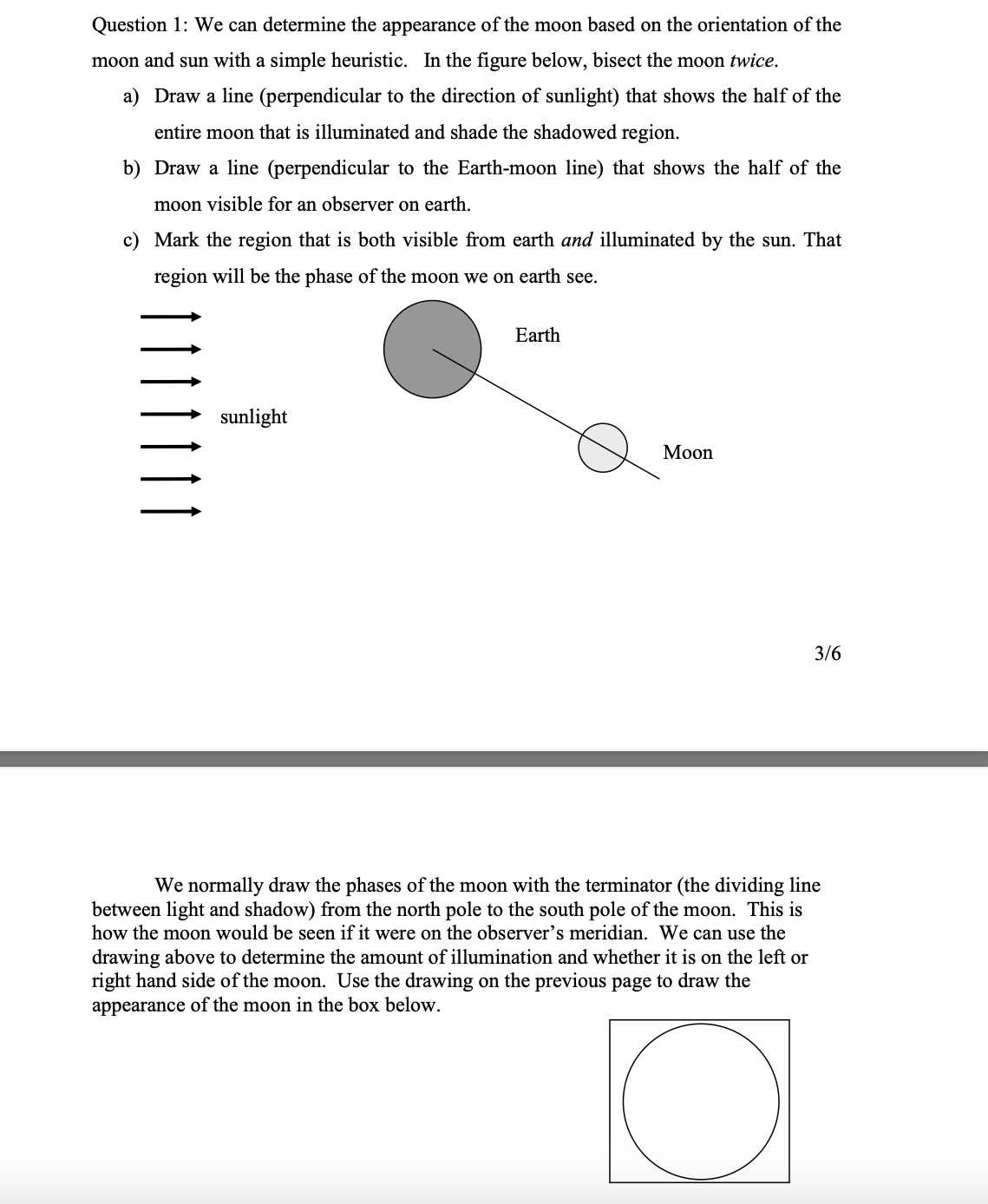 Question 1: We can determine the appearance of the | Chegg.com