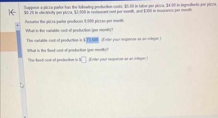 What Is The Fixed Cost Of Production