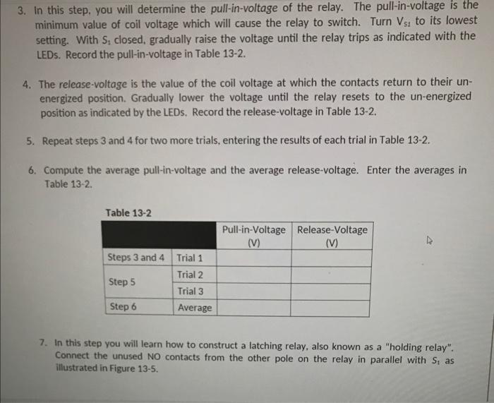 Solved An example of a relay in a circuit is shown in Figure | Chegg.com