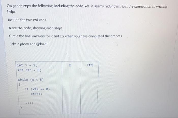 Solved I didn't understand how to do it so can anybody solve | Chegg.com