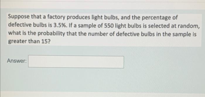 your assignment factory lighting problem