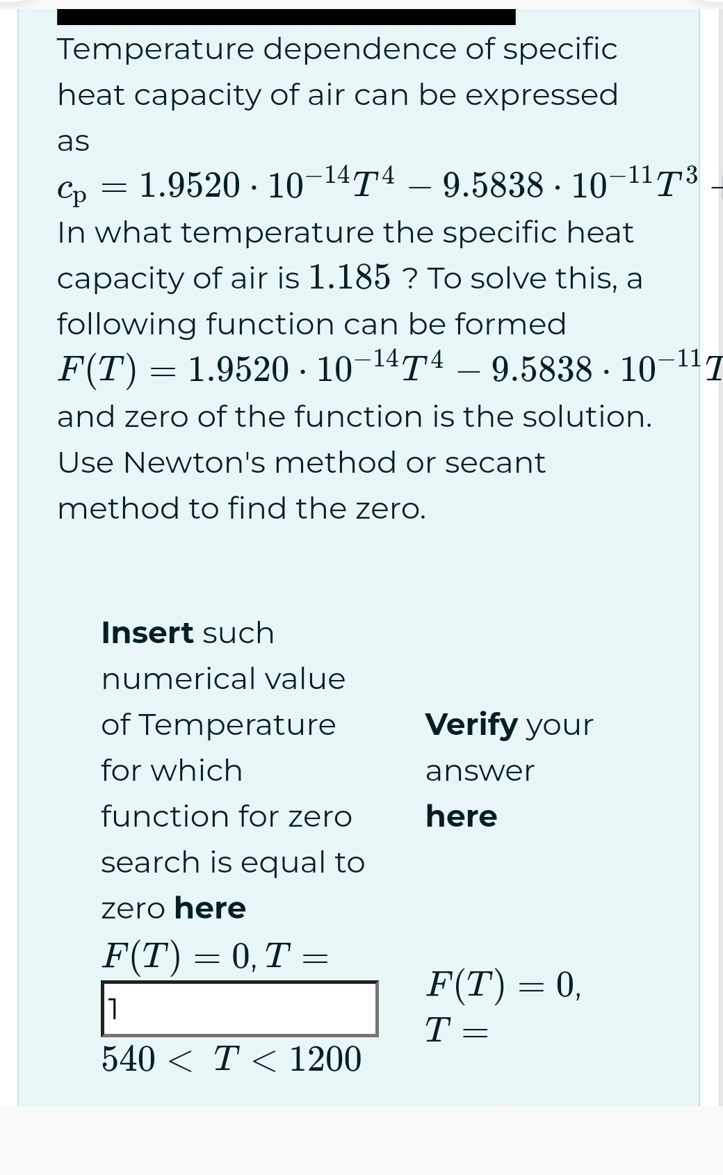 Solved Temperature dependence of specific heat capacity of | Chegg.com