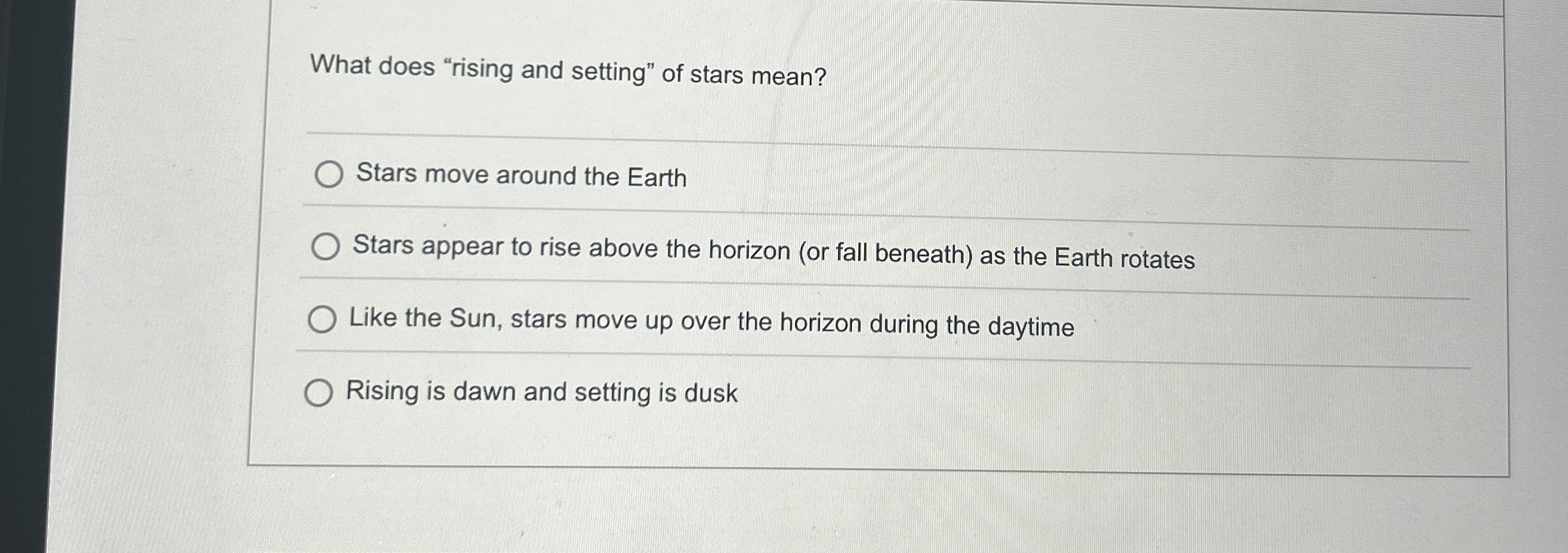 Solved What does 