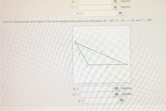 Solved Previous Problem List Next (1 point) Find the missing | Chegg.com