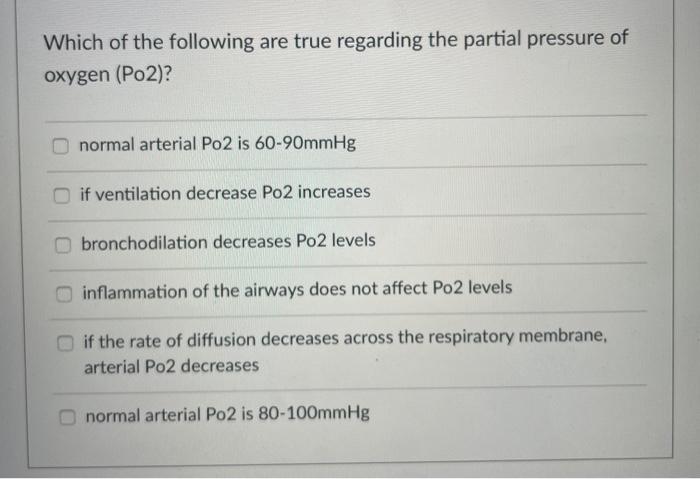 Solved Which of the following are true regarding the partial | Chegg.com