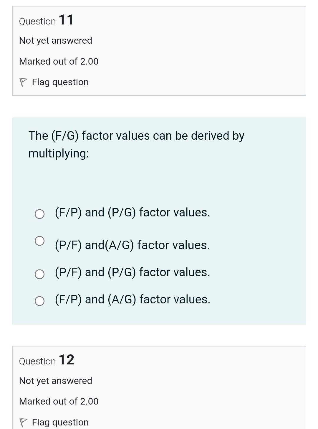 Solved Question 11 Not yet answered Marked out of 2.00 P