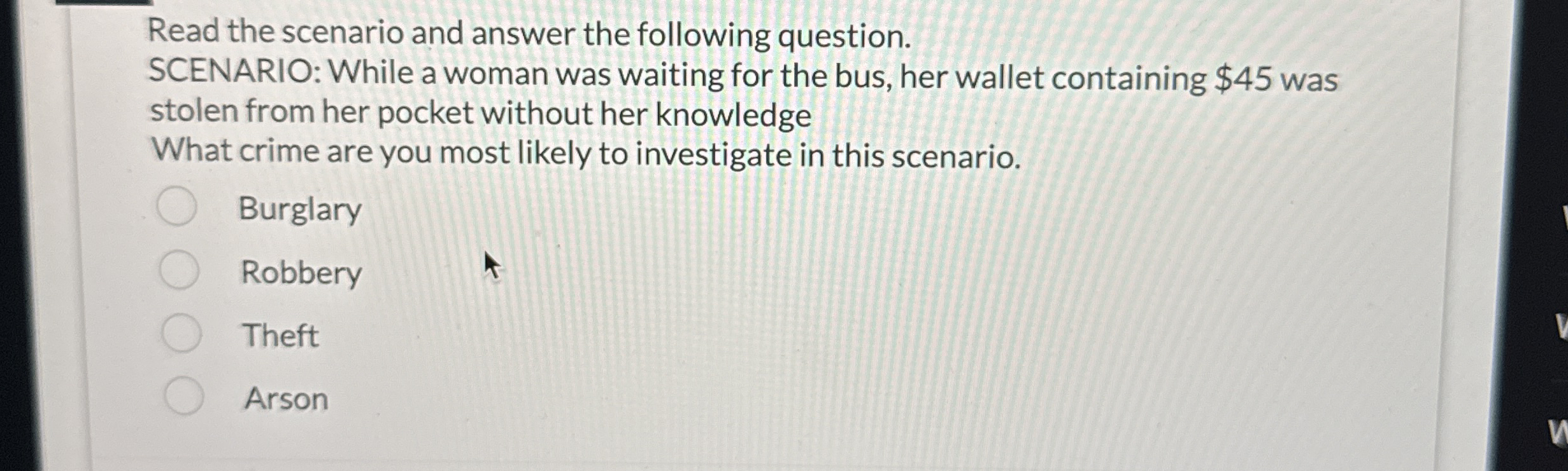 High Quality SOLUTION Read the scenario and answer the following ...