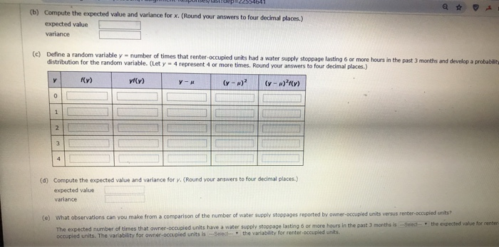 Solved The following data has been collected on the number | Chegg.com