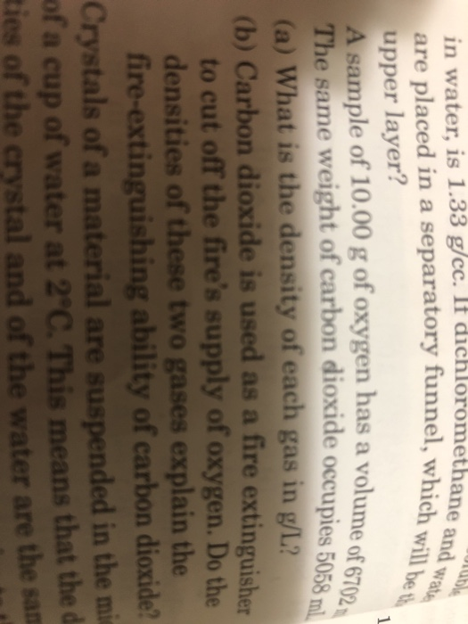 Solved Which of the following is a chemical property of | Chegg.com