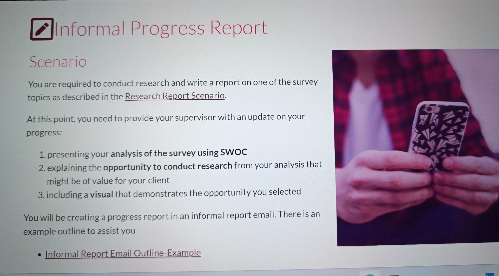 Informal Progress Report Scenario You Are Required To Chegg informal-progress-report-scenario-you-are-required-to-chegg