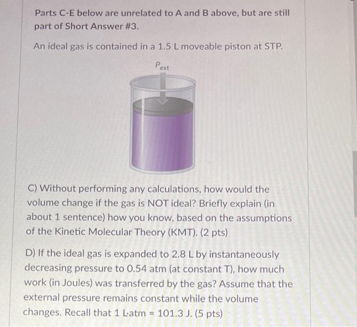 Solved Consider The Following Generic Chemical Equation | Chegg.com