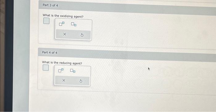 Solved For the complete redox reaction given, write the | Chegg.com