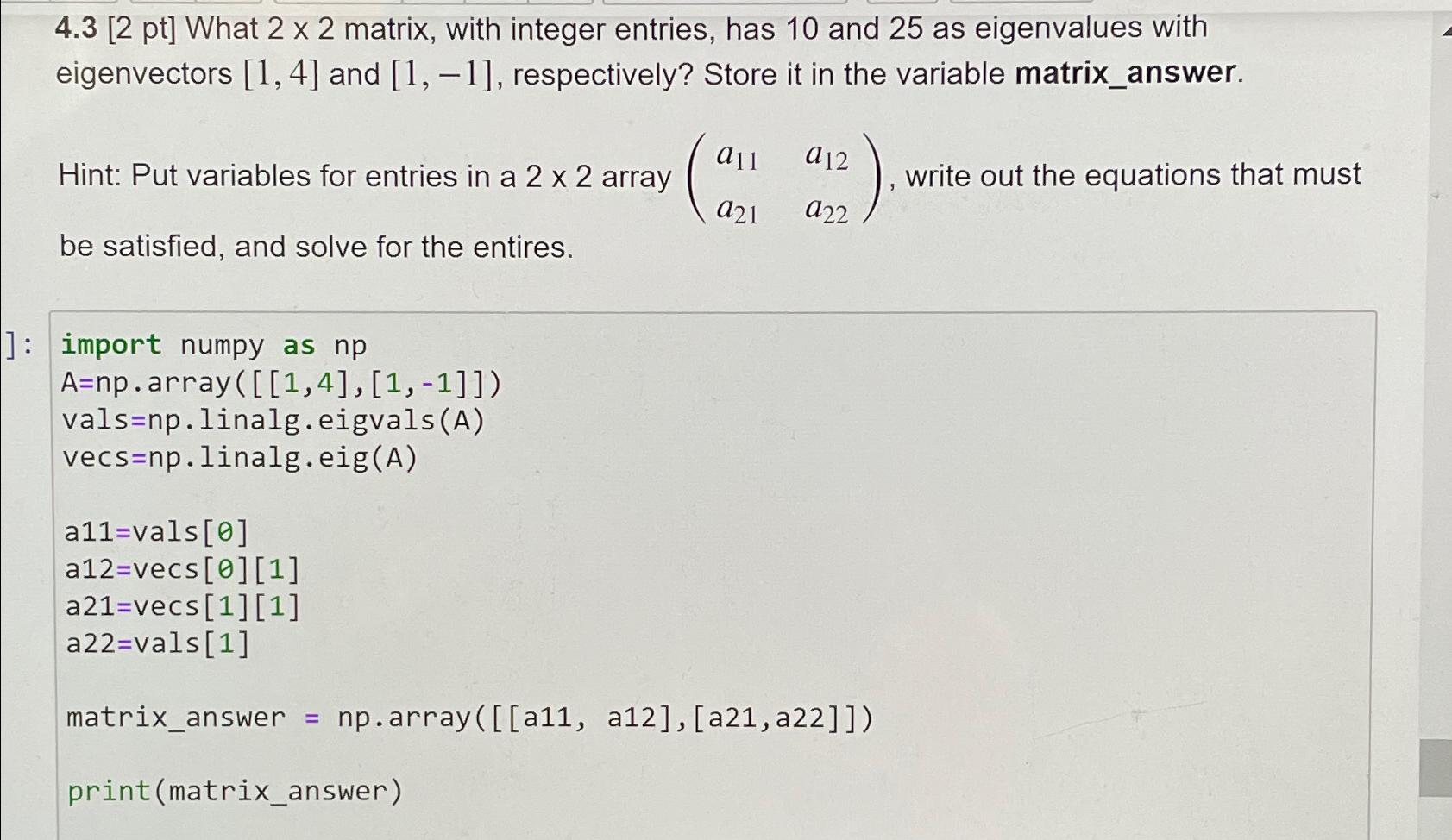 Solved • ﻿Whats wrong with this code? Error says ufunc | Chegg.com