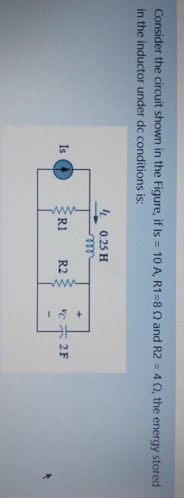 Solved Consider the circuit shown in the Figure, if Is = 10 | Chegg.com