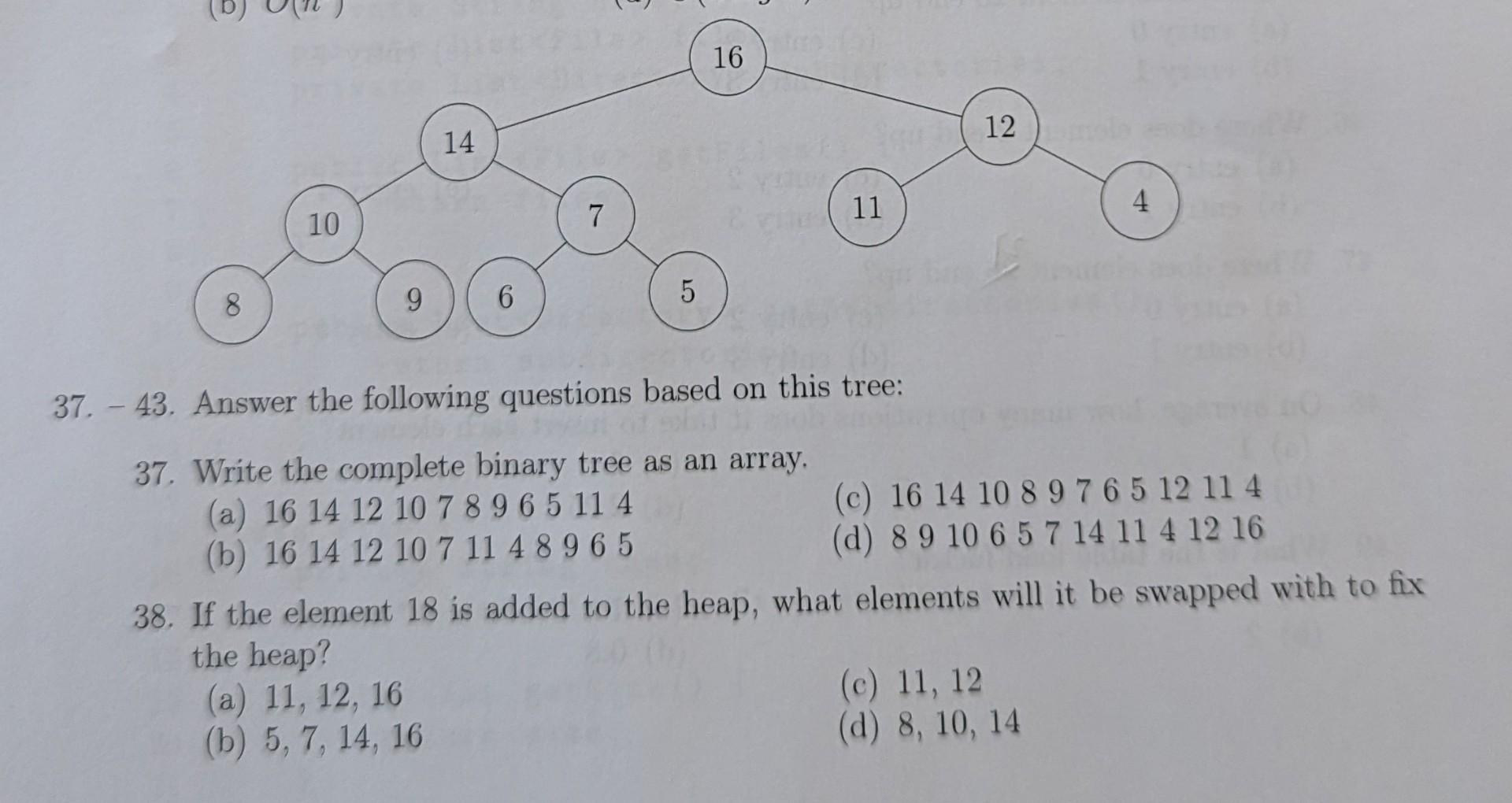 Solved 37. - 43. Answer the following questions based on | Chegg.com