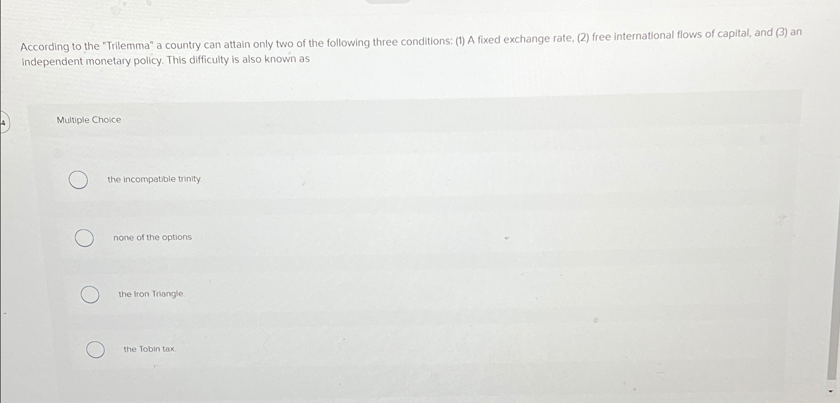 Solved According to the 