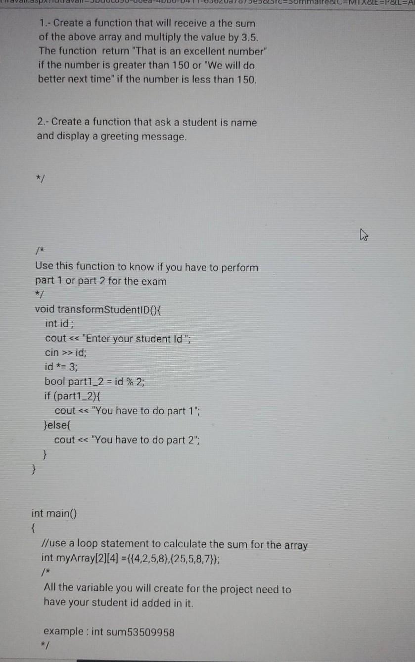 Solved FIXOLEPOLLER 1.- Create a function that will receive | Chegg.com