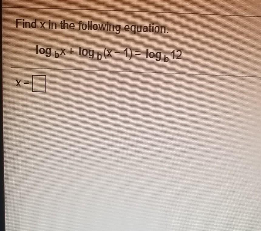 solved-find-x-in-the-following-equation-log-5x-log5-chegg