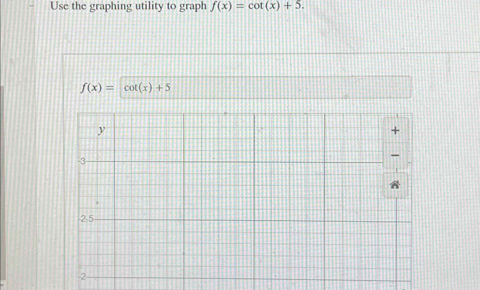 Solved Use the graphing utility to graph | Chegg.com
