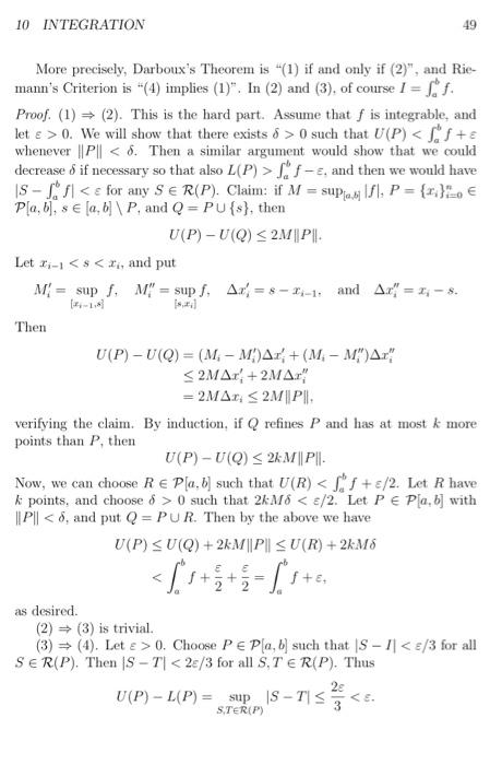 Solved Real Analysis: Prove Problem (22) Based On Problem | Chegg.com