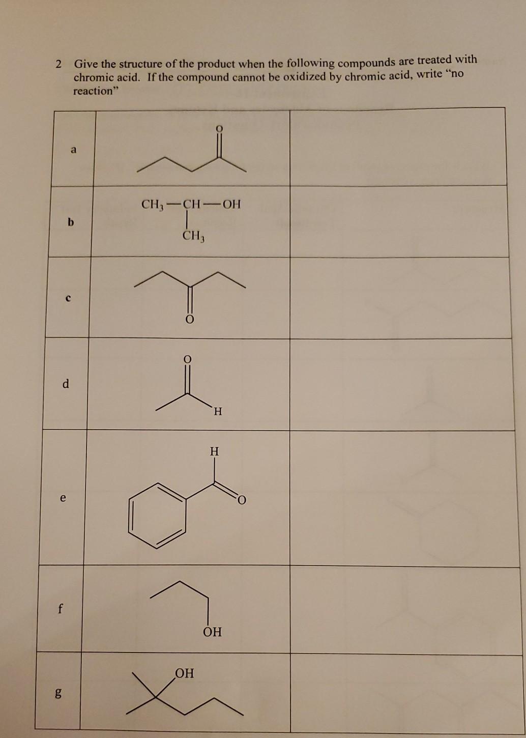 Solved Experiment 16 Reactions of Aldehydes and Ketones | Chegg.com