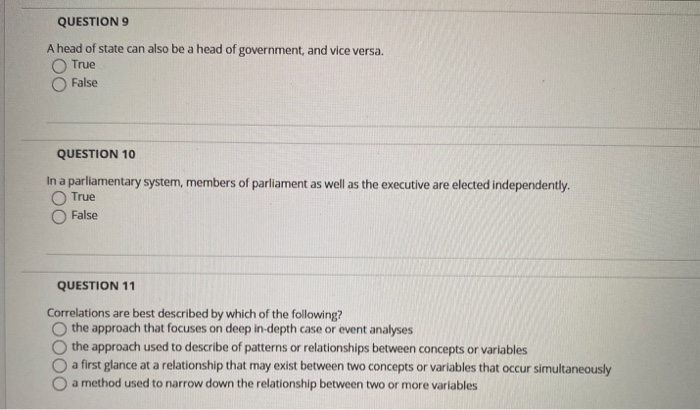 president is the head of the state true or false