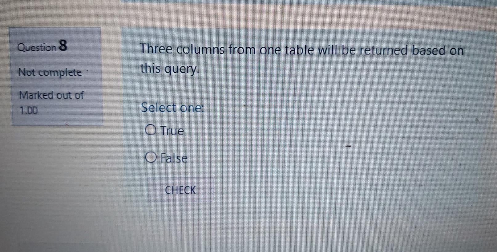 Solved Question 1 What does SQL stand for? Not complete