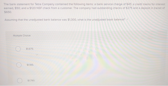 solved-the-bank-statement-for-tetra-company-contained-the-chegg