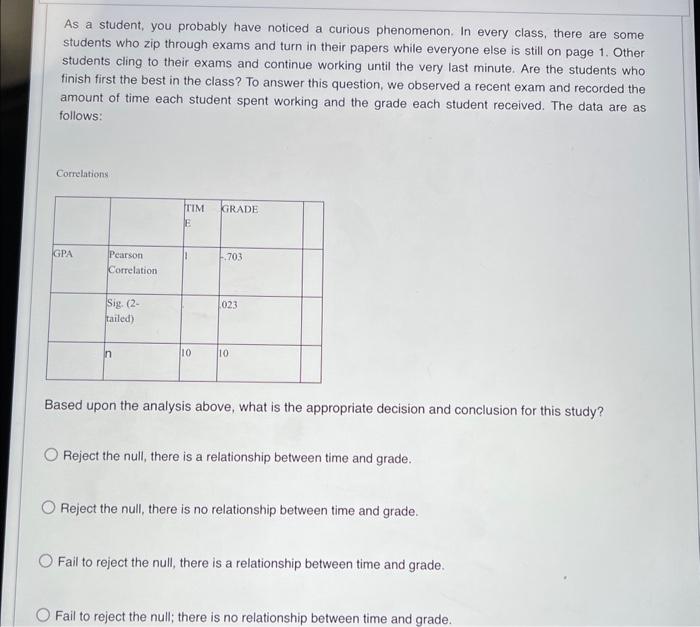 Solved Use The Scenario Below To Answer Items 20−22 As A | Chegg.com