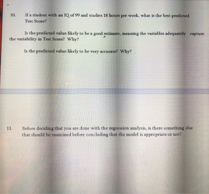 Solved With the table below, which was obtained by using the | Chegg.com