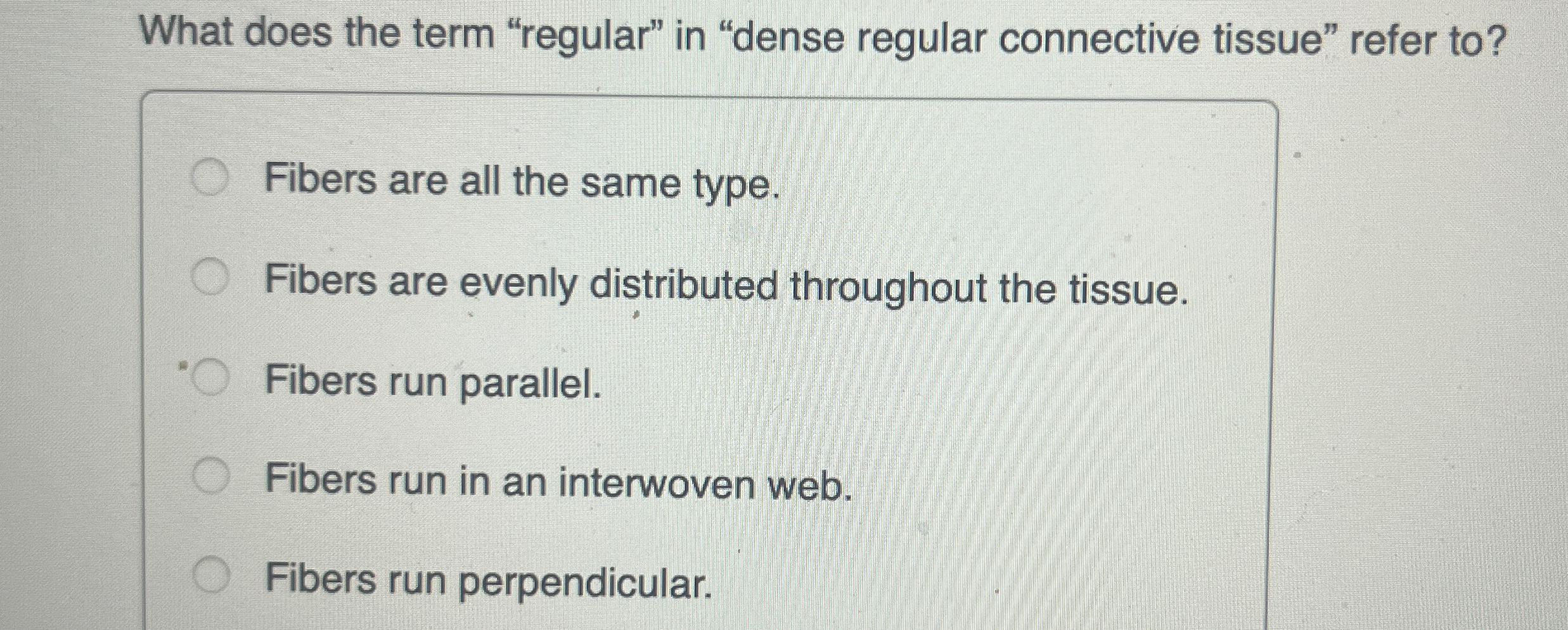 Solved What does the term "regular" in "dense regular | Chegg.com