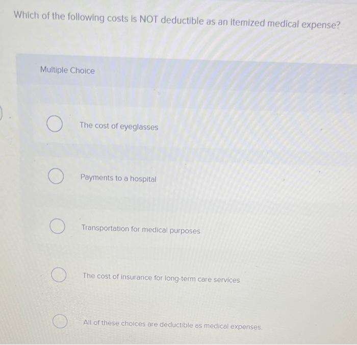 solved-which-of-the-following-costs-is-not-deductible-as-an-chegg