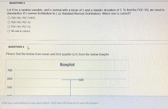Solved Let X be a random variable , and is normal with a | Chegg.com