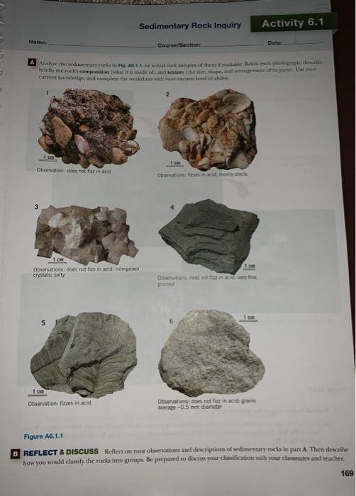 Section 3: Classifying Rocks