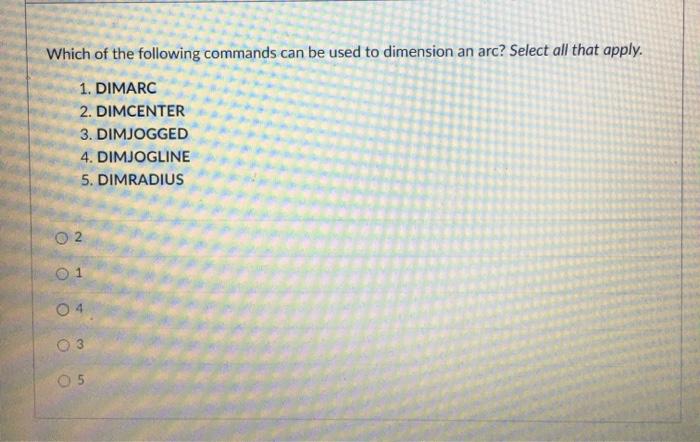 Solved Which of the following commands can be used to | Chegg.com