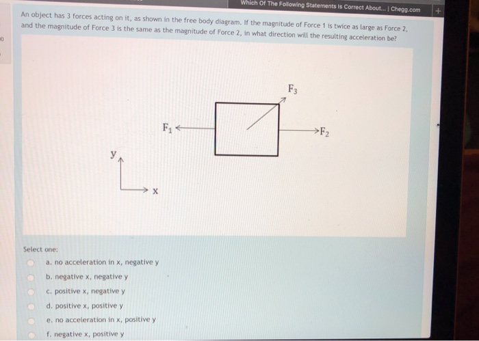 Solved Which Of The Following Statements is Correct About... | Chegg.com
